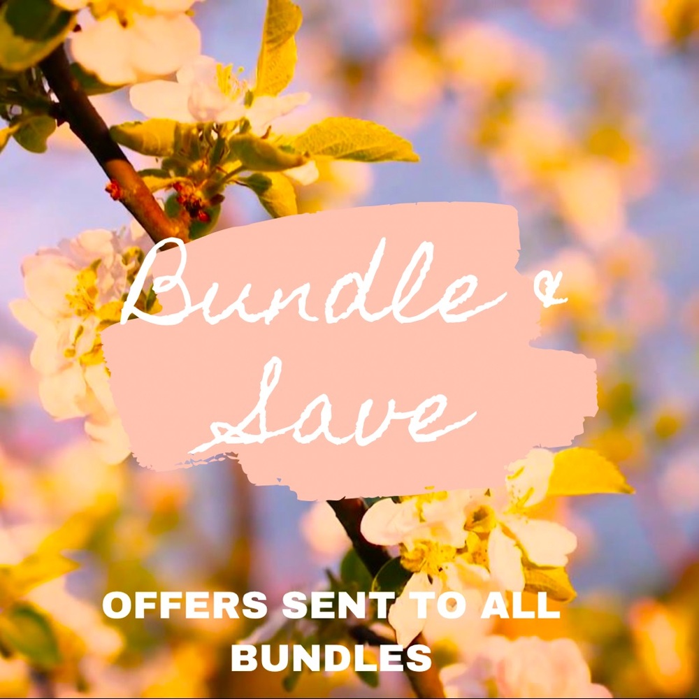 Offers sent to all bundles of 2+ items!